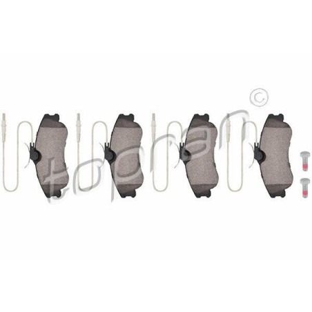 Kit de plaquettes de frein avant Citroën Berlingo Xsara Peugeot 306 1611335080
