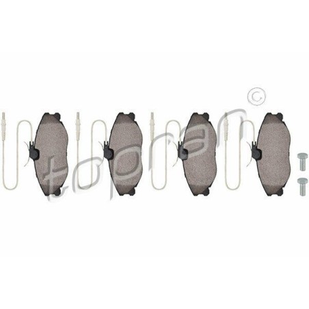 Kit de plaquettes de frein avant Peugeot 406 I 1995 - 2003 425132 425132