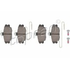 Kit de plaquettes de frein avant Logan 205 Clio Sandero Thalia Twingo 7701210142