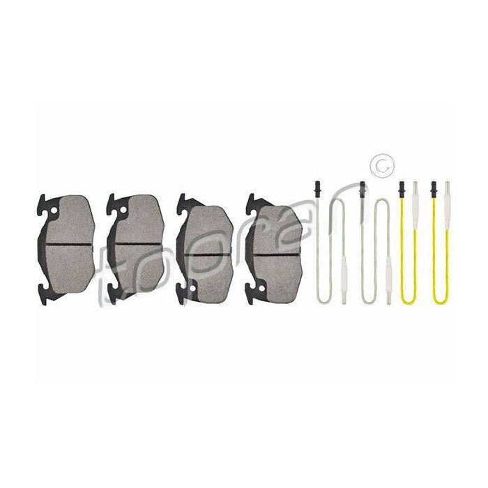 Kit de plaquettes de frein avant Citroën AX 1986-1998 ZX 1991-1998 95666970