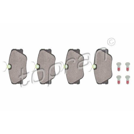 kit de plaquettes de frein avant Mercedes Classe E 190 Cabriolet 0004209920