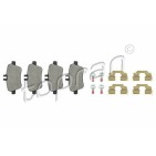 kit de plaquettes de frein arrière Mercedes Classe A B GLA SLC SLK 0074209520