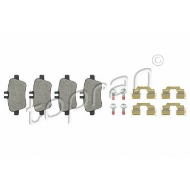 kit de plaquettes de frein arrière Mercedes Classe A B GLA SLC SLK 0074209520