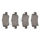 Kit de plaquettes de frein arrière Toyota Auris Corolla 04466-02280 04466YZZE3