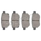 Kit de plaquettes de frein arrière Toyota Auris Corolla Urban Yaris 0446612150