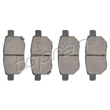 Kit de plaquettes de frein arrière Toyota Auris Corolla Urban Yaris 0446612150