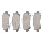 Kit de plaquettes de frein arrière Toyota Corolla 04466-02160 04466YZZD9