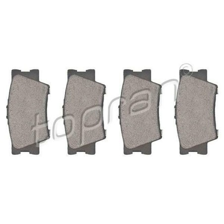 Kit de plaquettes de frein arrière Toyota Camry RAV 4 IV 04466YZZE8 0446642060