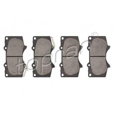 Kit de plaquettes de frein avant Toyota Land Cruiser 04465-04070 04465YZZDG