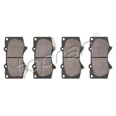 Kit de plaquettes de frein avant Toyota Land Cruiser 04465-04070 04465YZZDG