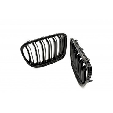 2 Grille Calandre Gauche+Droite Pour Bmw X1 51112993305