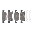 Kit Plaquette de Frein Avant Pour Opel Astra K Vauxhall Astra Mk VII 13478300