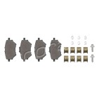 Kit Plaquette de Frein Arrière Pour Citroën Berlingo C4 III Opel Mokka 95525378