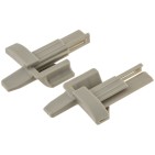 2 Clips de Plage Arrière Beige Pour Mercedes Classe A B A16969302847E94