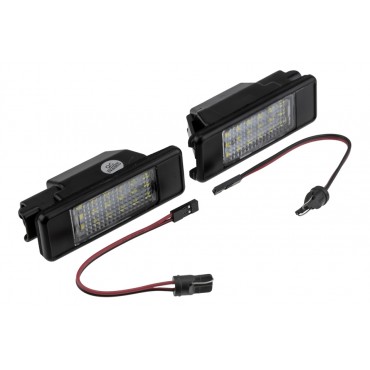 éclairage Feu de Plaque d'immatriculation Pour Citroën C2 C3 C4 C5 C6 C8 6340G9