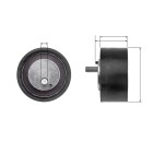 Poulie Galet Courroie Enrouleur Pour Fiat Ducato 2006-2019 5802716245 504334710