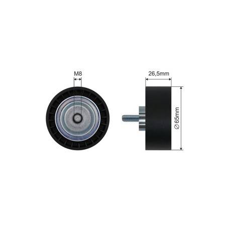 Poulie Galet Courroie Enrouleur Pour Mercedes Sprinter 3 5-T 3-T 6512000970