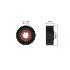 Poulie Galet Courroie Enrouleur Pour Mercedes Classe V Marco Polo A6512002370