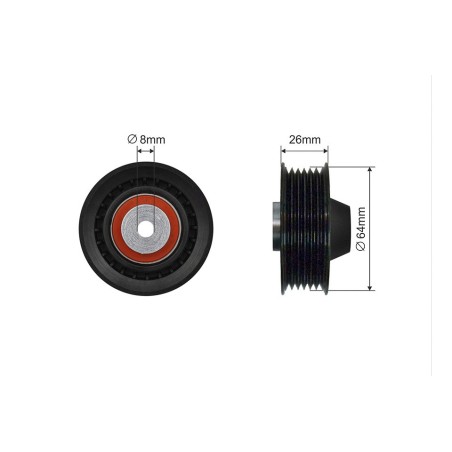 Poulie Galet Courroie Enrouleur Pour Mercedes 124 Classe C E G S Sl 6652003170