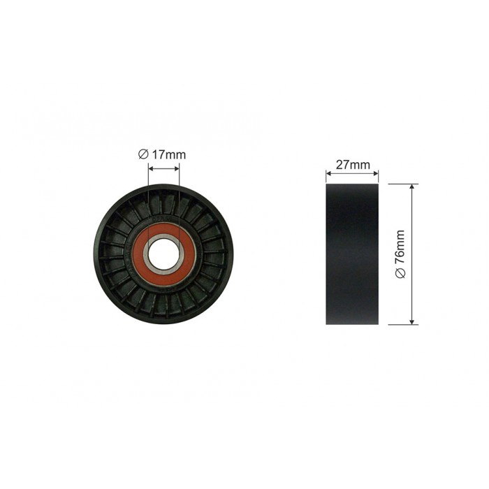 Poulie Galet Courroie Enrouleur Pour Mercedes Classe C Clc E S Clk Sl 2712000270