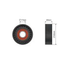 Poulie Galet Courroie Enrouleur Pour Mercedes Classe A B A6682020419 A6402020419