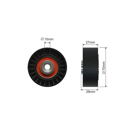 Poulie Galet Courroie Enrouleur Pour Citroën C-Crosser Xsara Picasso 1613840680