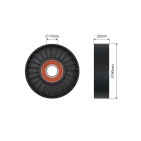 Poulie Galet Courroie Enrouleur Pour Citroën Berlingo First Xantia 96214245