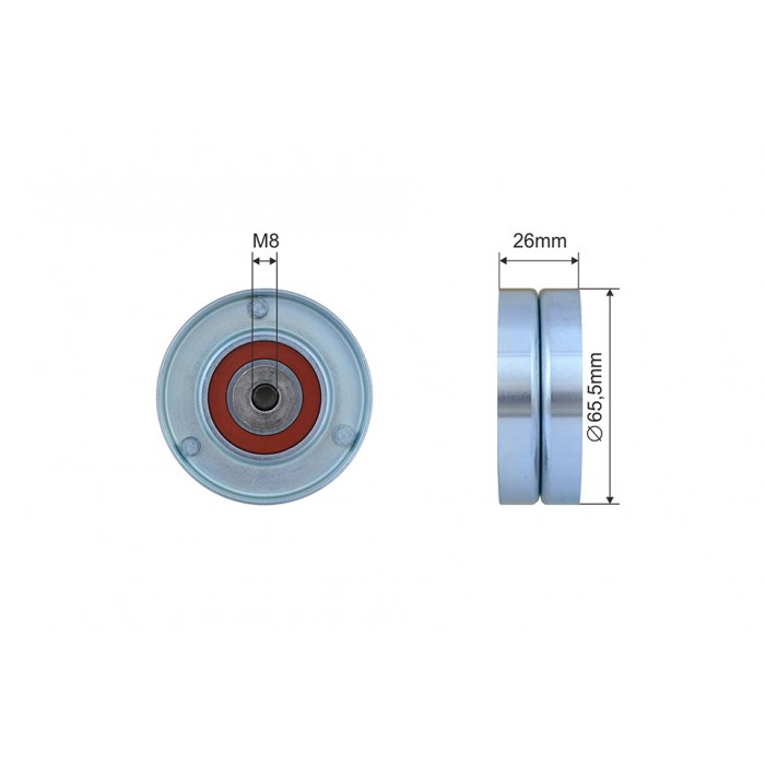 Poulie Galet Courroie Enrouleur Pour Citroën C5 C6 Xantia Xm Fiat Ulysse 5751A9