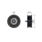 Poulie Galet Courroie Enrouleur Pour Saab 9-3 9-5 900 II 55562635 4967907