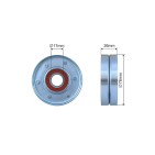 Poulie Galet Courroie Enrouleur Pour Volvo S40 I V40 1.6 1.8 1.9 2.0 T 9146249