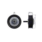 Poulie Galet Courroie Enrouleur Pour Vw Lt 28-35 28-46 074145299A 074145299AS1