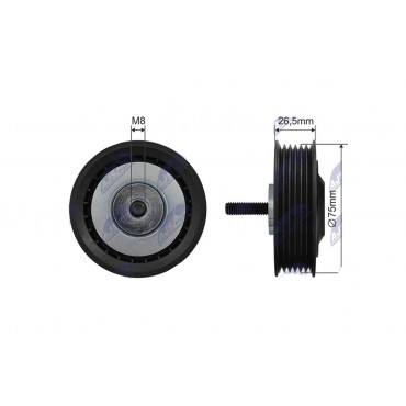 Poulie Galet Courroie Enrouleur Pour Vw Lt 28-35 28-46 074145299A 074145299AS1