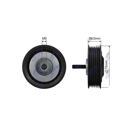 Poulie Galet Courroie Enrouleur Pour Vw Lt 28-35 28-46 074145299A 074145299AS1