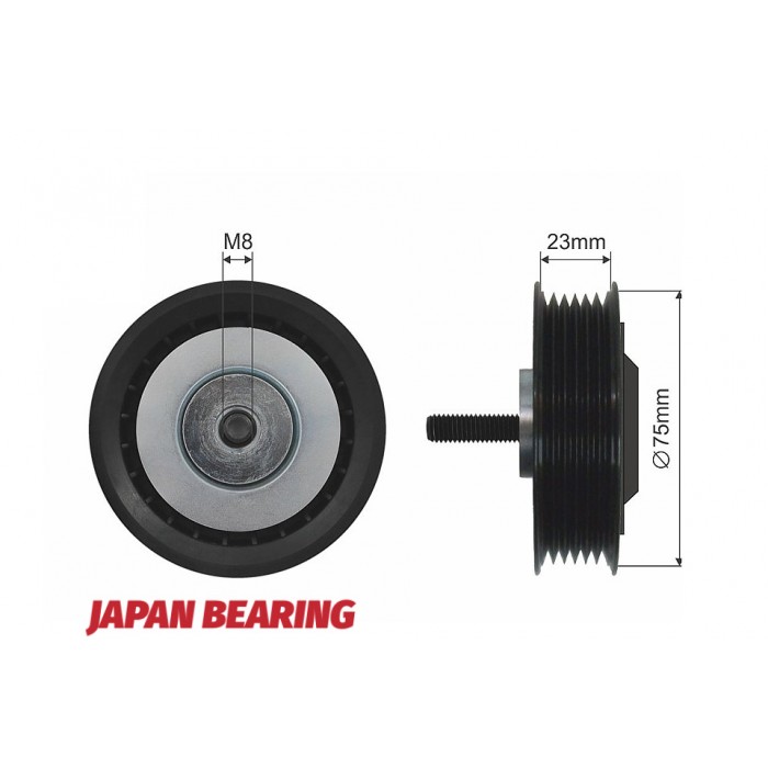 Poulie Galet Courroie Enrouleur Pour Vw Lt 28-35 II Lt 28-46 II 074145299A