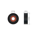 Poulie Galet Courroie Enrouleur Pour Audi A4 A5 A6 Q5 Seat Exeo 06H903133G