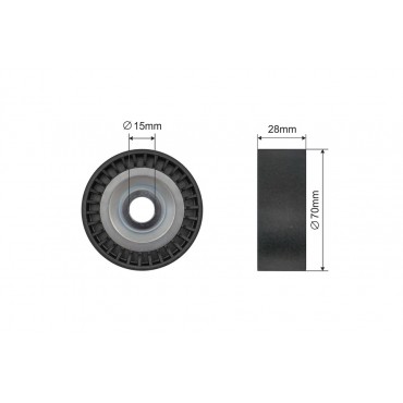 Poulie Galet Courroie Enrouleur Pour Audi A2 Seat Cordoba Ibiza III 045903315A
