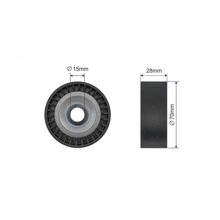 Poulie Galet Courroie Enrouleur Pour Audi A2 Seat Cordoba Ibiza III 045903315A