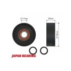 Poulie Galet Courroie Enrouleur Pour Bmw Série 3 E46 5 E60 6 E63 11287807021