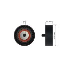 Poulie Galet Courroie Enrouleur Pour Bmw Série 3 E36 E46 5 E34 E39 7 E38 1706545