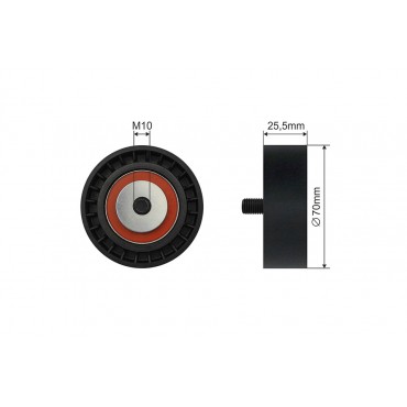 Poulie Galet Courroie Enrouleur Pour Bmw Série 3 E36 E46 5 E34 E39 7 E38 1706545
