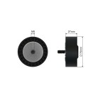 Poulie Galet Courroie Enrouleur Pour Bmw Série 3 E46 5 E60 7 E65 X3 E83 7799464