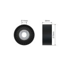 Poulie Galet Courroie Enrouleur Pour Bmw Série 5 F10 F11 7 F01 11287582761