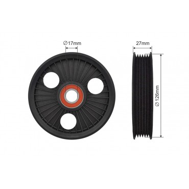 Poulie Galet Courroie Enrouleur Pour Peugeot 307 2.0 16V 2000-2009 9641317380