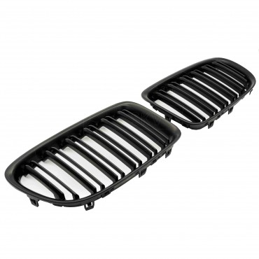 2 Grilles de Calandre Pour Bmw Série X1 E84 51112993308