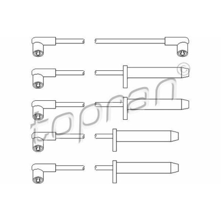 Jeux câble d'allumage Ford Granada/Scorpio Sierra 1.8 2.0 6534756S