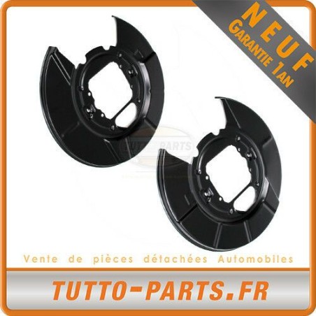 2 Protections Disque De Frein Arrière Droit + Gauche BMW X5 E53 - 34216750385