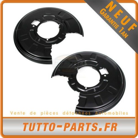 2 Protections Disque De Frein Arrière Gauche + Droit BMW E46 E83 - 34211166107
