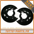 2 Protections Disque De Frein Arrière Gauche + Droit BMW E81 E82 E87 34216792239