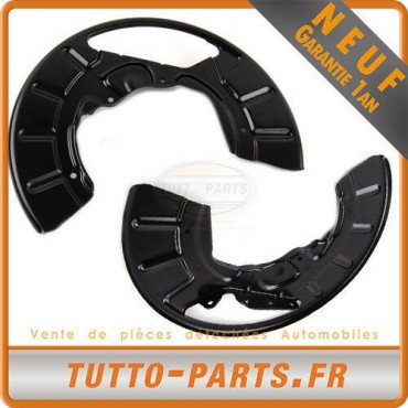 2 Protections Disque De Frein Avant Droit + Gauche VW Phaeton - 3D0615311C