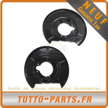 2 Protections Disque De Frein Arrière Gauche + Droit BMW E30 E36 - 34211162061